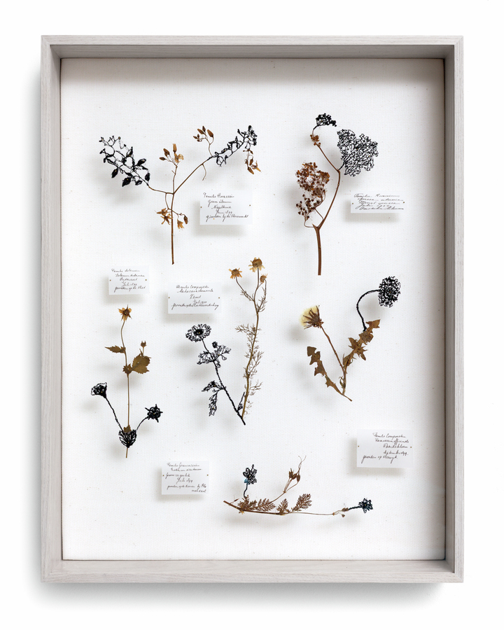 Embroidered Archive 
(w:35 h:45 d:6.5cm)