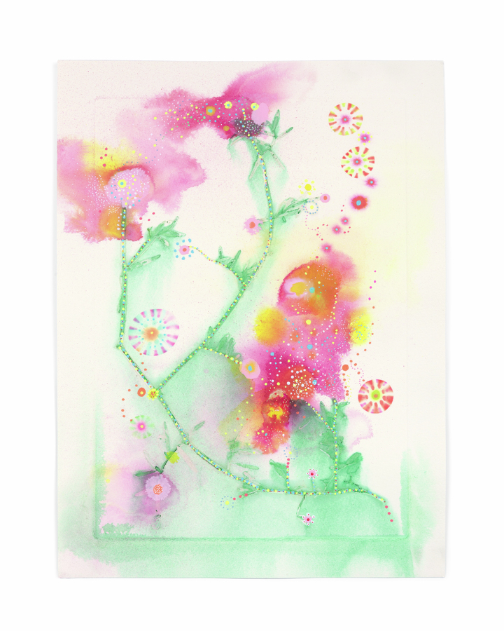 Flower Pigments Reconstructed nr.5 
(w:25 h:34 cm)