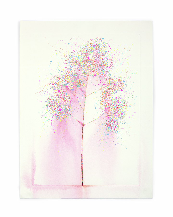 Flower Pigments Reconstructed nr.4 
(w:25 h:34 cm)